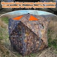 thumbnail image 3 of Set of 4 Safety Hunting Blind Panel Set – Magnetic Signal Panel with 12 Buttons & Storage Bag,Portable Blind Cover for Ground Blind Tree Stand, 3 of 5