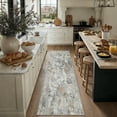 thumbnail image 3 of WIPONKEN Runner Rug 2x8 Non-Slip Rubber Backing, Modern Abstract Soft Low-Pile Design for Hallways and Kitchens, 3 of 7