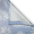 thumbnail image 3 of Ambesonne Ombre Kitchen Curtains, Summer Tropic Fan Palm Leaves, 55"x45", Blush Ceil Blue, 3 of 3