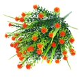thumbnail image 1 of Ramos de flores artificiales de Gypsophila para bodas. naranja, 1 of 8