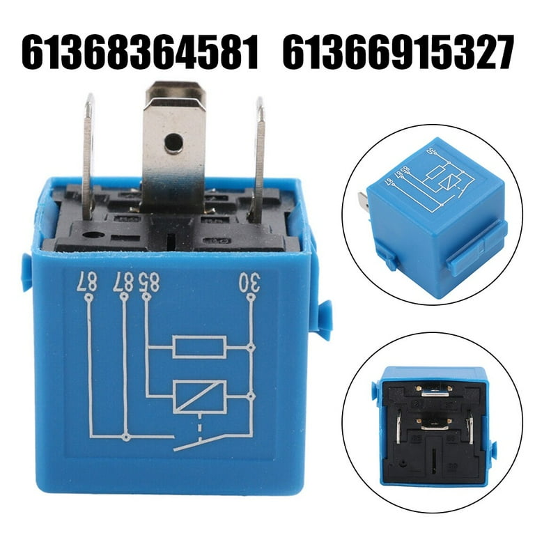 4-Pin Sky-Blue Relay 61368364581 61366915327 for Bmw 1 3 4 5 6 7 