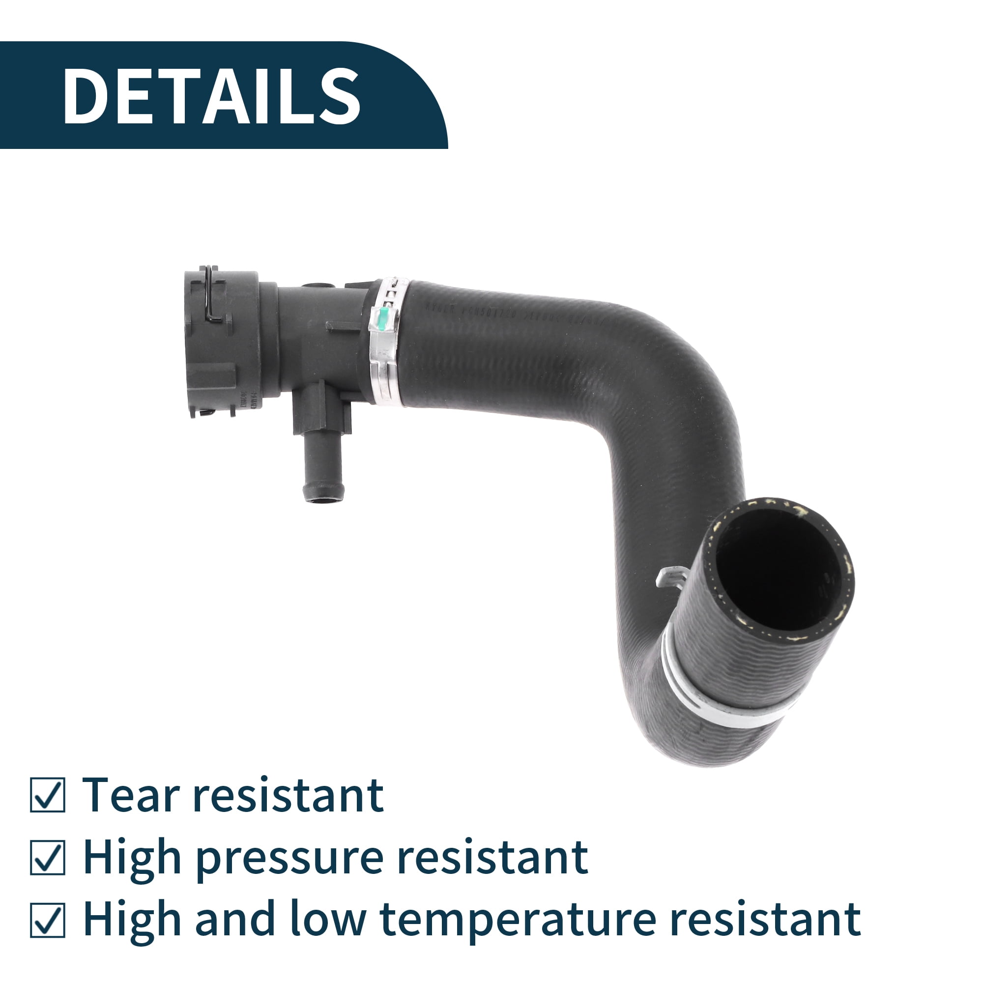Unique Bargains Radiator Hose for Land Rover HSE Sport usefulness 4.4L 2006-2009