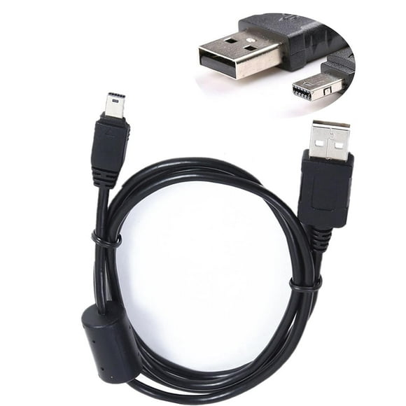 shiyou-3.3Ft USB Cable for Casio Exilim Camera Charger 12-PIN Cord Compatible with Casio EX-TR100 TR150 TR200 ZR20 ZR200 ZR300 ZR400 ZR1000 ZR1200 ZR1500