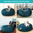 JIAN YA NA Large Bean Bag Chairs Adults Couch Lazy Lounger Sofa Toy