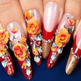 thumbnail image 3 of Aplicación de arte acrílico para uñas, bolígrafo de forma redonda hecho a mano, 3 of 6