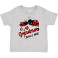 thumbnail image 3 of Inktastic My Grandma Loves Me with Cute Ladybugs Boys or Girls Baby T-Shirt, 3 of 5