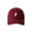 Wine Red, variant on Unisex Embroidery P Letter Print Extended Brim Adjustable Baseball Hat Sunscreen Visor Sun Hat Fashion Accessories