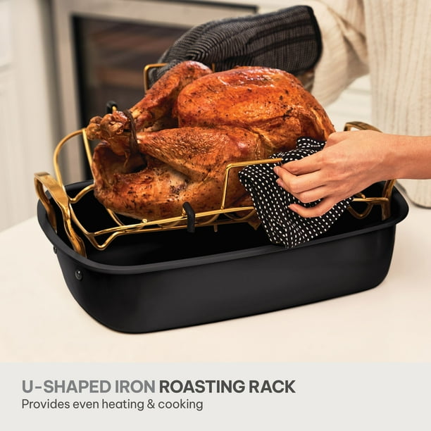 Baking Sheet Turkey Rack Cuisinart Preferred Turkey Roasting Pan