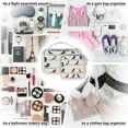 thumbnail image 7 of ALAZA Clear Cosmetic Bag Animal Birds Makeup Bags 2 Pcs Toiletry Case Waterproof Travel Organizer, 7 of 7