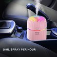 thumbnail image 4 of Cute Pet Humidifier with Two Spray Modes, 300ml Water Tank Lasts Up to 10 Hours, 7 Color LED Lights Changing, Waterless Auto Shut-off for Bedroom, Home, Office, 4 of 6