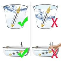 1500W Immersion Water Heater Portable Stainless Steel Pool Bathtub Heater Quick Heating with Safety Protection for Home Outdoor Use(Multicolor)