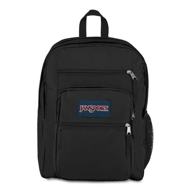 JanSport Big Student Backpack-School, Travel, or Work Bookbag-with 15-Inch-Laptop Compartment, Black, One Size