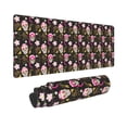 thumbnail image 2 of Pofeuu Skull Daisy Print Desk Mat for Keyboard and Mouse，Computer Desk Matt for Desktop，Large Mouse Pad for Desk，Desk Pads on Top of Desks 12x31.5in, 2 of 8