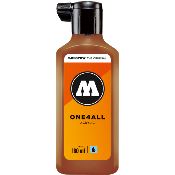 Pintura Acrilica Para Refill One4All 180Ml Molotow multicolor