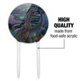 thumbnail image 6 of Acrylic Dragon Flight The Last Stand Fantasy Cake Topper Party Decoration for Wedding Anniversary Birthday Graduation, 6 of 7