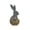 Blue-BU-home supplies, variant on LEFTHIGH Home Easter Party Supplies Wooden Rabbit Hanging Pendant Home Decor Cute Forest Style Ornament 15x6.8x1cm 5.91x2.68x0.39in Blue White Pink Home Accessories
