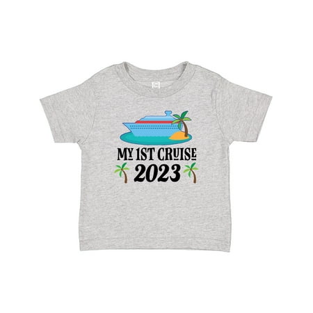 

Inktastic My 1st Cruise 2023 Gift Baby Boy or Baby Girl T-Shirt