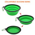 thumbnail image 3 of Cuencos de viaje plegables para perros de 2PCS650ML, cuencos de agua portátiles para perros y gatos, bandejas de agua para acampar con 2 grilletes MFZFUKR BST3028754-1, 3 of 7