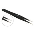 thumbnail image 1 of Senjay Splinter Tweezers,Stainless Tweezers,Stainless Tweezers Point Head Acid Resistant Industrial Tweezers For Automobile Manufacturing Accuracy Experiments, 1 of 8
