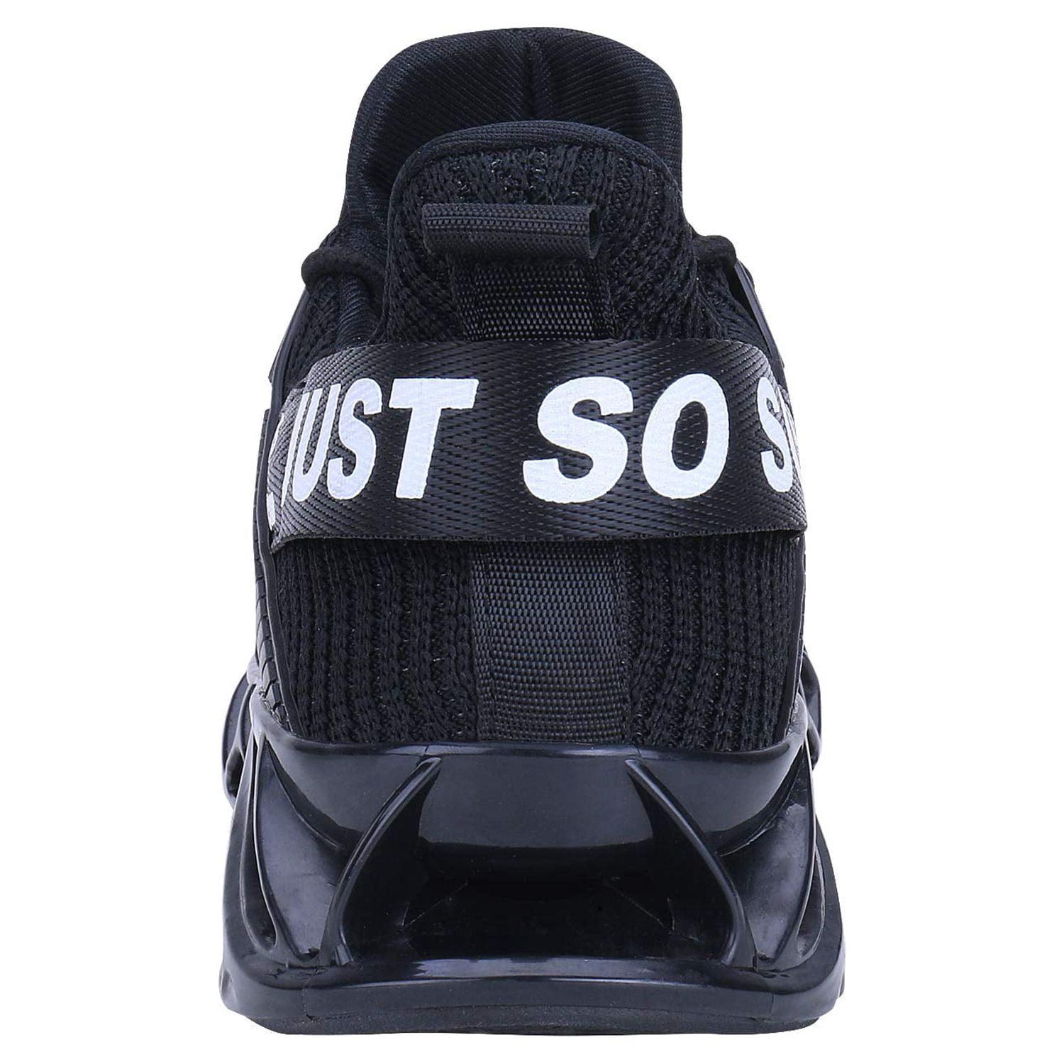 Just so so Mens Running Shoes Sneakers Black Size 12