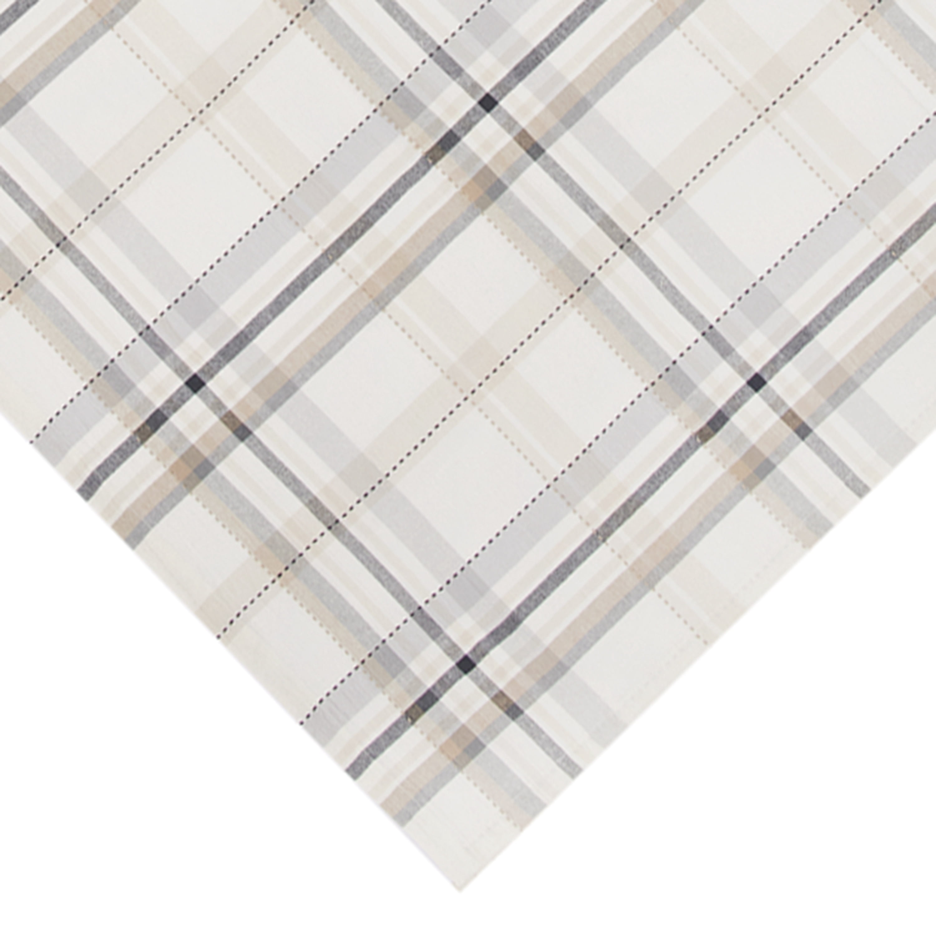 (2 pack) Better Homes & Gardens Woven Monday Plaid Table Cloth - Multi Color - 60" x 84"
