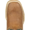 thumbnail image 6 of Durango Lil' Rebel Pro Little Kid's Teal Western Boot, 6 of 7