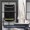 thumbnail image 2 of Cesto de ropa para colgar en la puerta Bolsa de ropa con cremallera de gran capacidad para baño-Negro- Teléfono móvil Teléfono móvil Accesorios para teléfonos móviles, 2 of 5