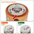 thumbnail image 5 of Caynel Portable Propane Heater and Stove Camping Liquefied Gas Stove ,Orange, 5 of 8