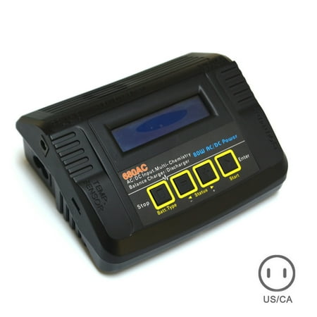 

HTRC Airplane Model Charger B6 B6AC Charger Balance Charger Digital Accessory US Plug