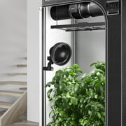 AC Infinity CLOUDRAY S6, Grow Tent Clip Fan 6” with Redesigned Long-Life EC Motor, Custom 10-Level Dynamic Wind Speeds & Oscillation, Weatherproof IP-54, for Hydroponics Circulation Cooling