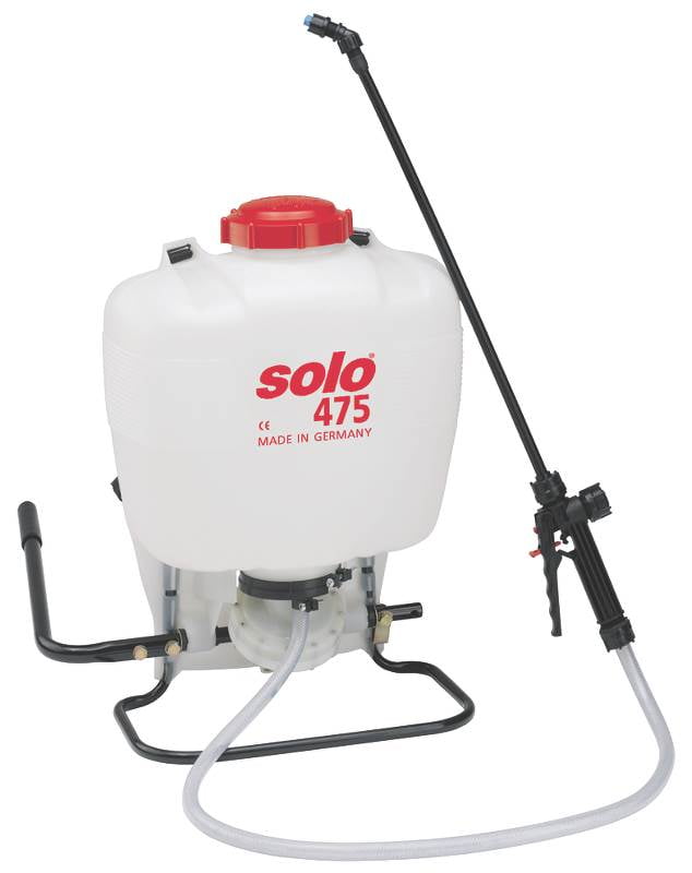 Solo 475-B Backpack Compression Sprayer, 4 gal Polyethylene Tank, 90 psi, Polyethylene by Solo Inc.