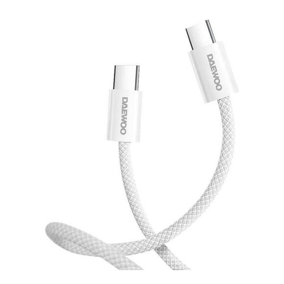 Cable para Celular Daewoo C a Tipo C 2 m Blanco