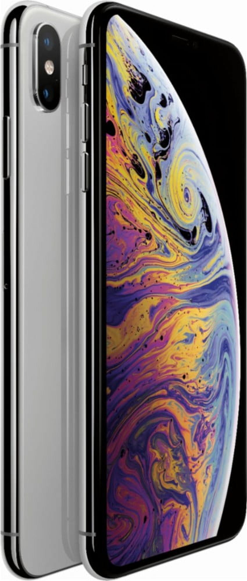 Pre-Owned Apple iPhone XS Max 64GB 6.5" 4G LTE Unlocked, Silver&nbsp
