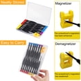 thumbnail image 4 of Juego de destornilladores Lengnoyp de precisión de 18 piezas con funda magnética, 4 of 6