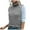 Gray, variant on Vedolay Sweaters Women Long Sleeve Knitted Sweaters Casual Simple Turtleneck Pullover Grey,M