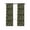 Multi, variant on Mushroom Frog Blackout Curtains 54 Inches Long for Bedroom, Coffee Bread Dark Green Background Thermal Insulated Room Darkening Black Out Window Curtain Panels Grommet Drapes for Living Room