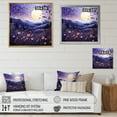 thumbnail image 4 of Designart "Lavender Enchanting Lavender Painting I" Landscapes Canvas Print, 4 of 5