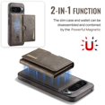 thumbnail image 5 of DG.MING Wallet Case for Google Pixel 10 Pro XL 6.8inch,Detachable Magnetic Wallet Phone Case with RFID Blocking, Card Slot,Holder, Leather Phone Case for Men Women,Grey, 5 of 9