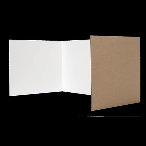 36 x 48 1 Ply Bleached White Project Board Bulk Pack of 10 - Walmart.com