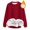 Red, variant on Women'S Activewear Women's Solid Color Sweatshirt Women's Casual Long Sleeve Crewneck Pullover Sweatshirt Soft Lined Comfortable Loose Fit Basic Solid Color Tops For Fall Winter