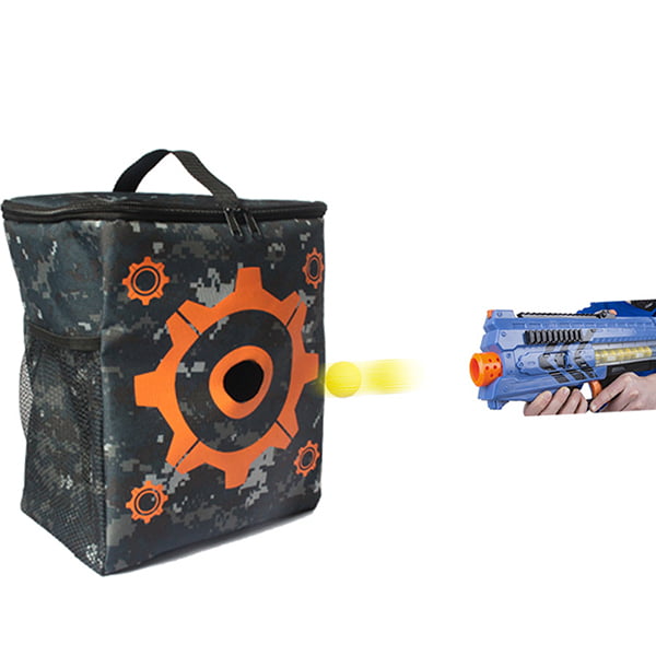 ZC Kids Target Bag Children Target Pouch Storage Carry Equipment Bag for Nerf N 