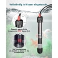 thumbnail image 3 of Adjustable Aquarium Heater 30L 25W Aquarium Heater with Thermostat 20-34°C for Fish Tanks and Aquarium, 3 of 5