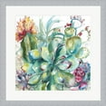 thumbnail image 1 of Succulent Garden Watercolor I by Tre Sorelle Studios, Framed Wall Art, 19.5W x 19.5H, 1 of 1