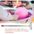 thumbnail image 4 of Small Caliber Marshmallow Machine Spoon Long Handle Stainless Steel Sugar Spoon Resistant Cotton Candy Machine Spare Parts$$Home Decor, Kitchen, & Other, 4 of 7