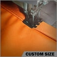 thumbnail image 4 of ShadeMart 11' x 20' x 22.8' Custom Size Orange Triangle Waterproof Sun Shade Sail Canopy Awning Shelter, 95% UV Blockage Water Resistant, Outdoor Patio Garden Carport (We Customize Size), 4 of 5