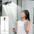 thumbnail image 4 of Perche à Selfie Extensible avec Télécommande Sans Fil Rechargeable, Trépied et Double Lampe, 4 of 5