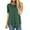 #1-Green, variant on SWQZVT Summer Tops for Women Short Sleeve T-shirts for Women Color Block Casual Tunic Crew Neck Cute Striped T Shirts Pinkbrown Tees Plus Size XXL