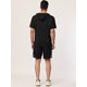 thumbnail image 5 of Sudaderas con capucha para hombre, camisa de manga corta, suéter atlético de entrenamiento ligero sólido Negro M Unique Bargains Sudaderas, 5 of 6