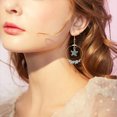 thumbnail image 4 of Pendant Earrings Fashion Large Circle Shell Sea Star Earring Decors for Women, 4 of 9