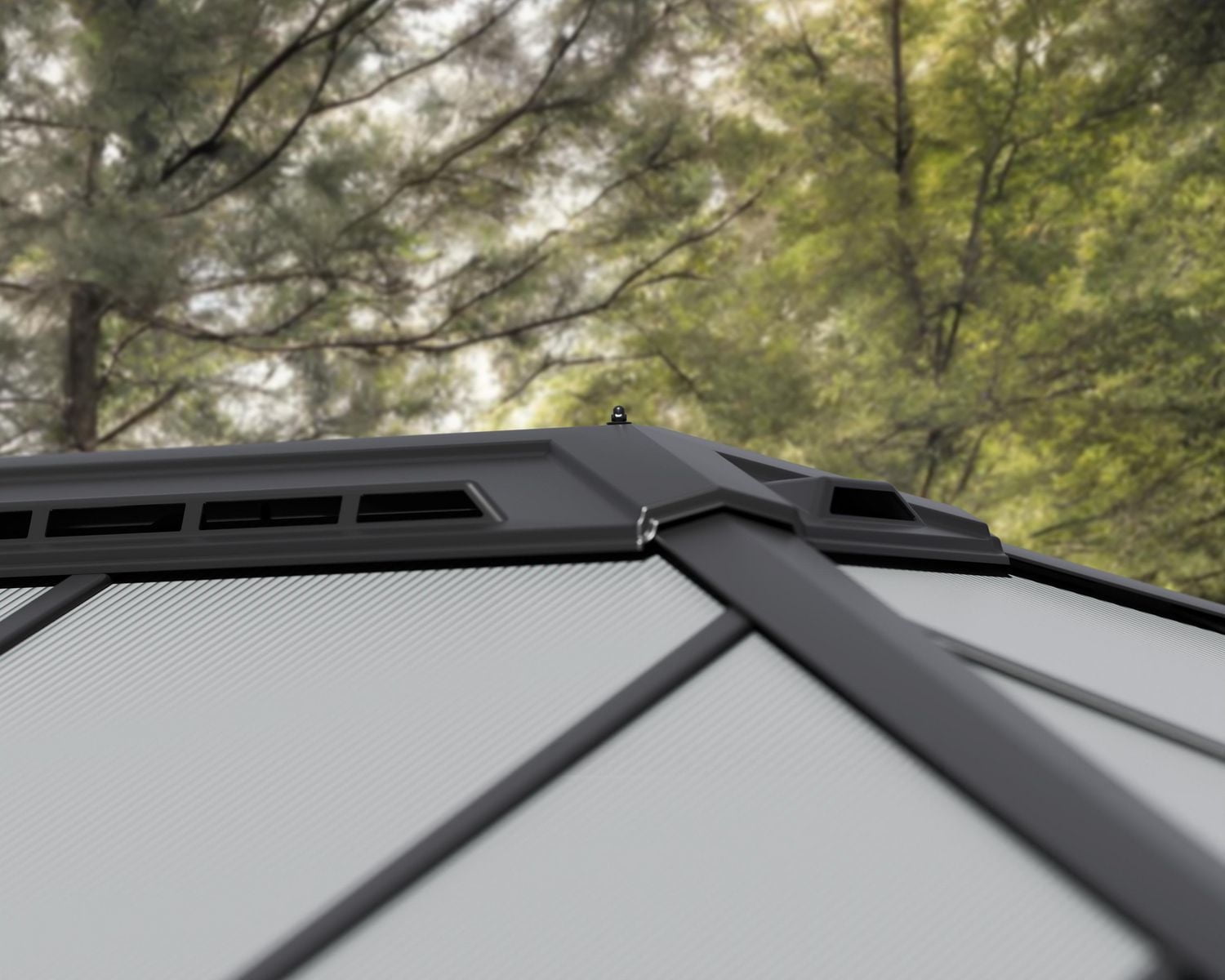 CANOPIA by PALRAM Dallas 14 ft. x 16 ft. Gazebo Kit - Grey